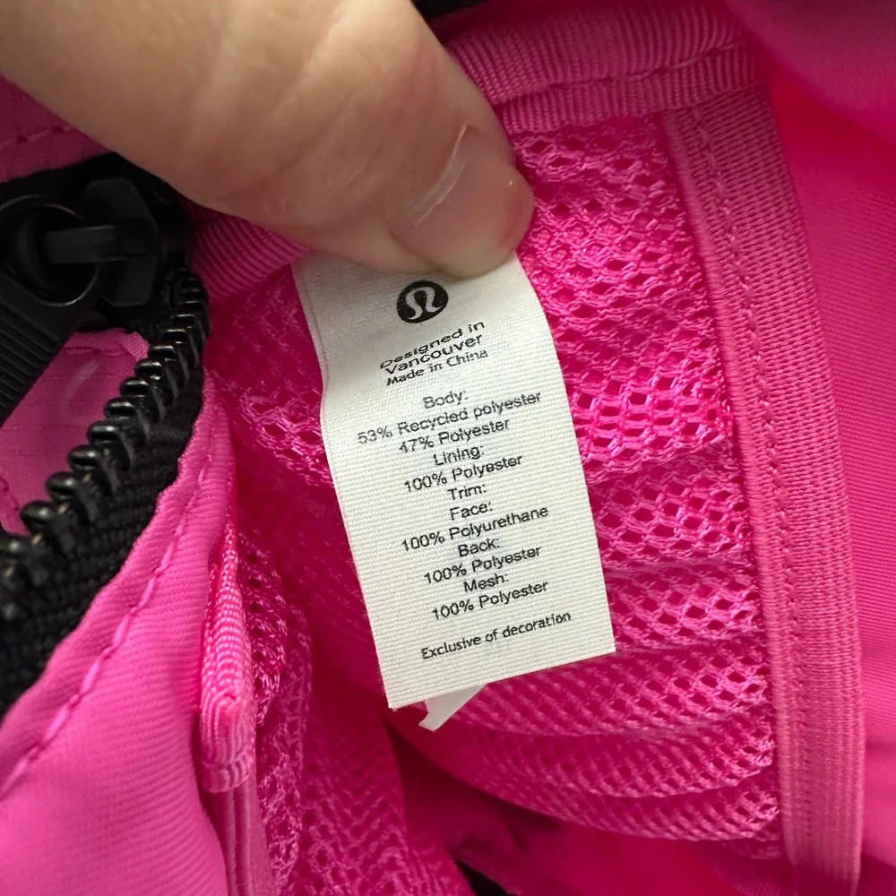 Lululemon City Adventurer Backpack Micro 3L in Vibrant Pink - Lightweight